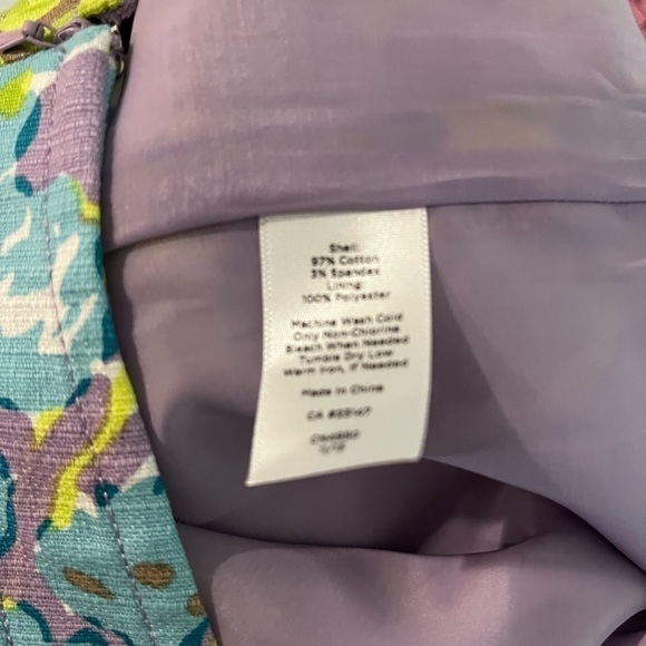 Gorgeous Floral Lilac and Green Talbots Skirt 6 - Picture 3 of 7